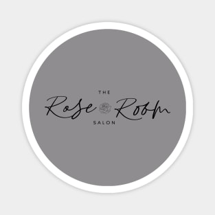 The Rose Room Salon Logo Magnet